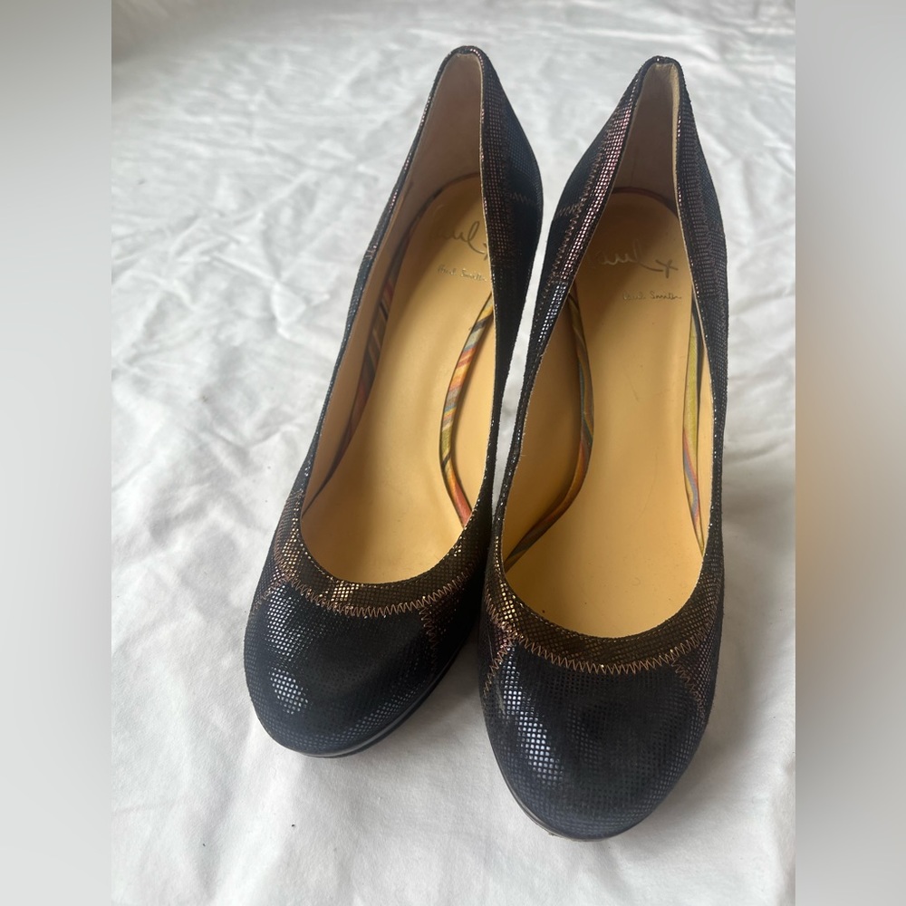 Paul Smith metallic heels